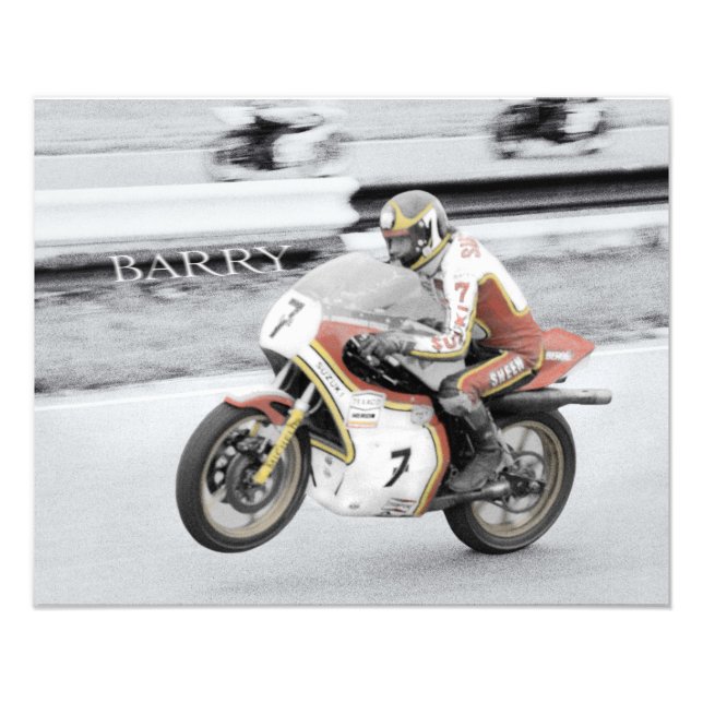 Foto Barry Sheene (Frente)