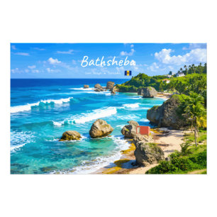 Foto Bathsheba, Barbados - Costa de Playa Tropical