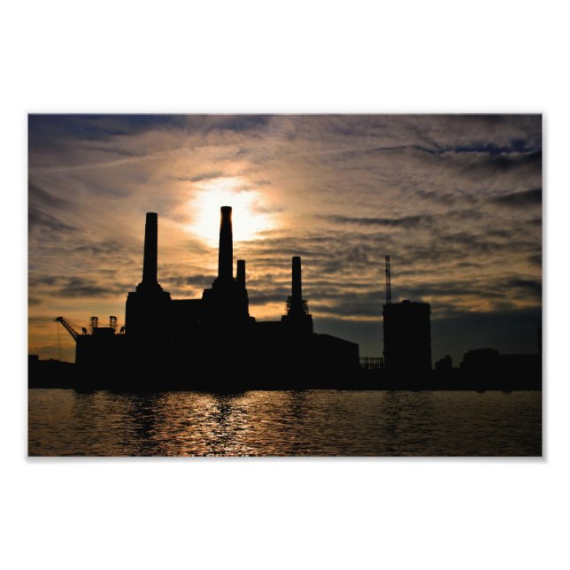 Foto Battersea Power Station River Thames Londres (Frente)