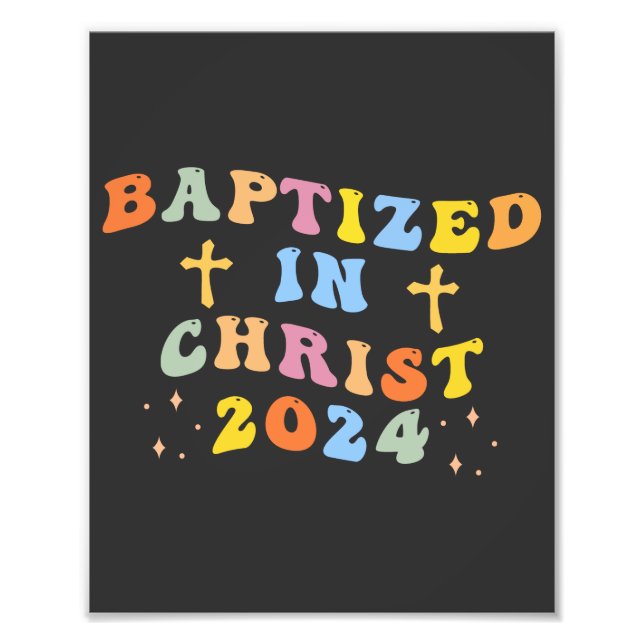 Foto Bautizado en Cristo (Frente)