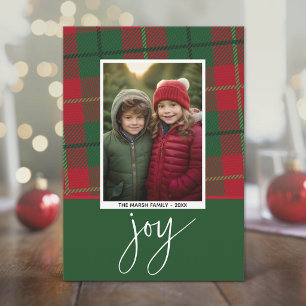 Foto bayas modernas alegría Navidad rojo verde cua