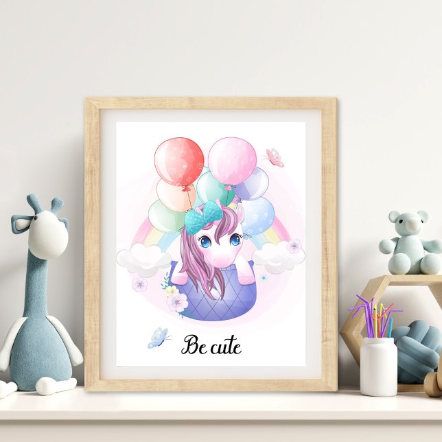 Foto Be Cute Animal Nursery Wall Art (Be Cute Animal Nursery Wall Art)