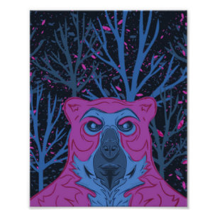 FOTO BEAR PURPLE