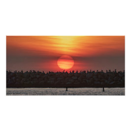 Foto Beautiful Sunset Colors - Marina Del Rey, CA