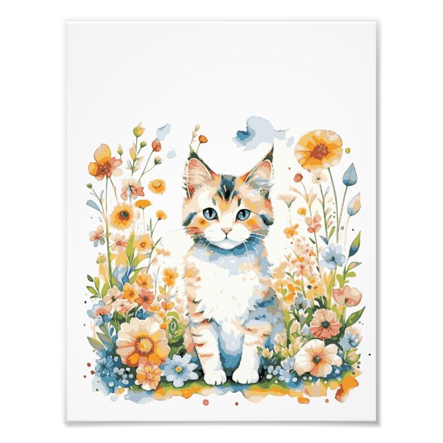 Foto Bebé gato lindo (Frente)