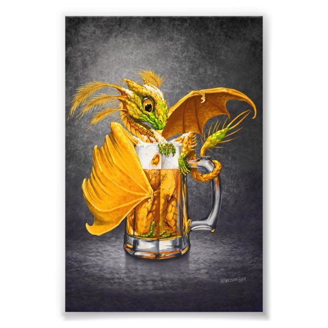 Foto Beer Dragon 4x6 Imprimir (Frente)