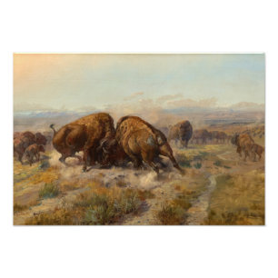 Foto Before the White Man Came, 1903 by Charles Russell