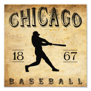 Foto Béisbol 1867 de Chicago Illinois