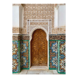 Foto Bella puerta en Ben Youssef - Marrakech, Marruecos
