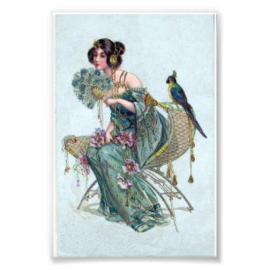 Foto Belleza exótica Art Nouveau