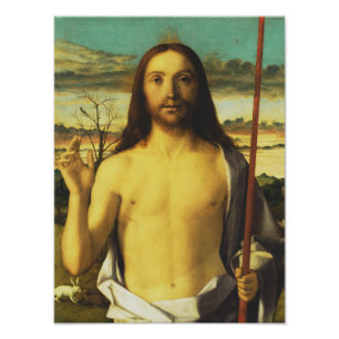 Foto Bendición de Cristo por Giovanni Bellini