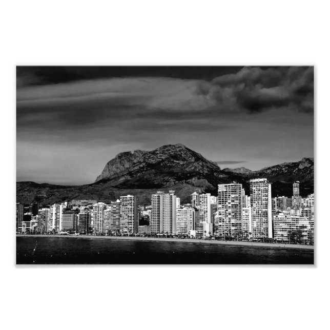 Foto Benidorm Levante Beach Costa Blanca España (Frente)