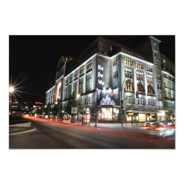 Foto Berlín Kadewe grandes almacenes del oeste (Frente)