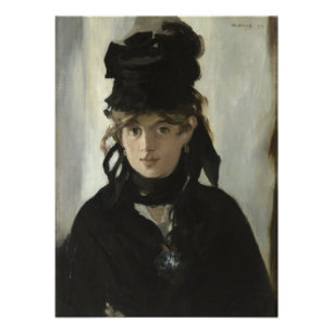 Foto Berthe Morisot con un Bouquet de violetas de Manet