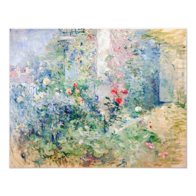 Foto Berthe Morisot - El jardín de Bougival (Frente)