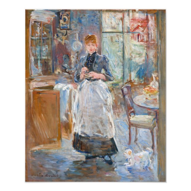 Foto Berthe Morisot - En el comedor (Frente)