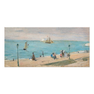 Foto Berthe Morisot - En la playa, Les Petites-Dalles