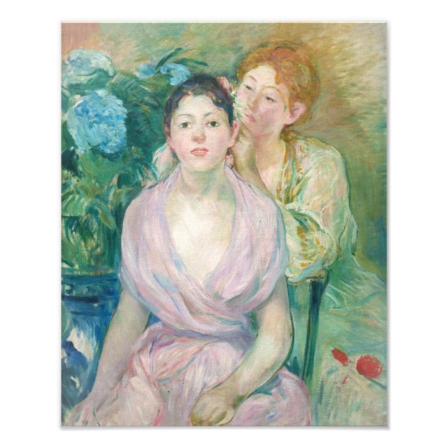 Foto Berthe Morisot - La Horstensia / Las Dos Hermanas (Frente)