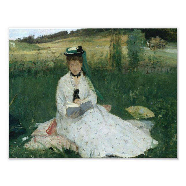 Foto Berthe Morisot - Lectura (Frente)
