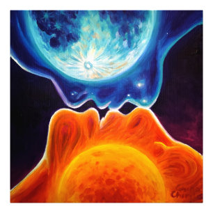 Foto Beso de sol y luna