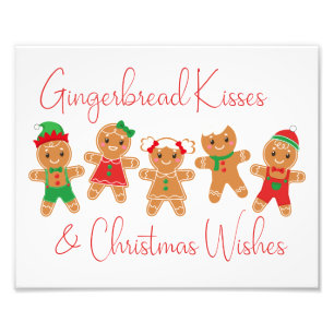 Foto Besos y Navidades de pan de jengibre