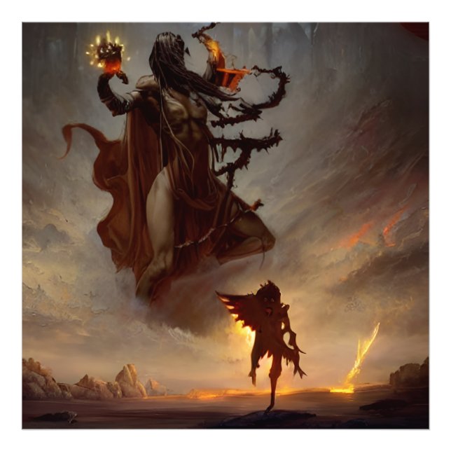 Foto Bestia Oscura vs. Guerrero (Frente)