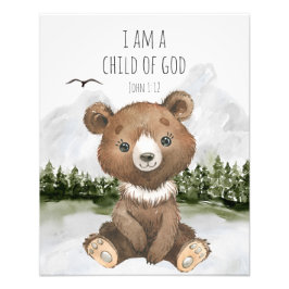 Foto Bible Verse I am a Child of God John 1