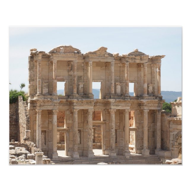 Foto Biblioteca de Celsus en Ephesus, Turquía (Frente)