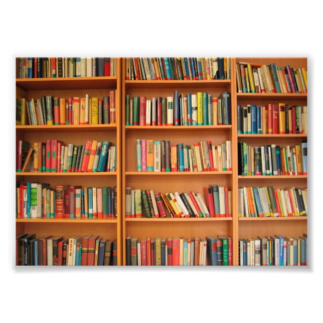 Foto Biblioteca de libros Librería Lectura de Bookworm (Frente)