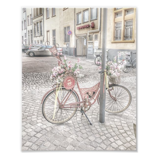 Foto Bicicleta con flores (Frente)