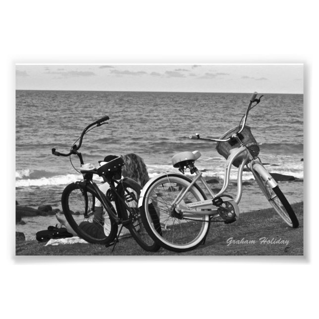 Foto Bicicletas junto al mar (Frente)