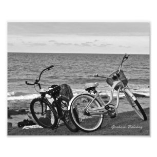 Foto Bicicletas junto al mar