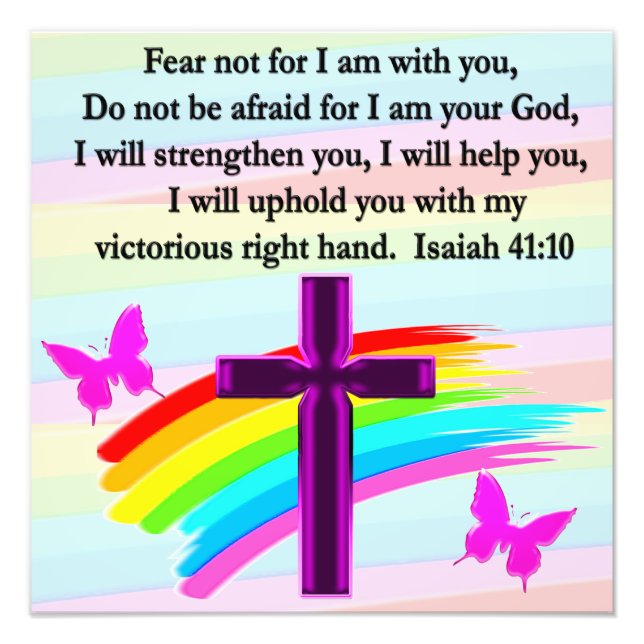 FOTO BIEN DISEÑO VERSO DE ISAIAH 41:10 (Frente)