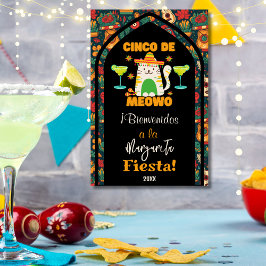 Foto Bienvenida Cinco De Mayo - Corto Gato Margarita Fi