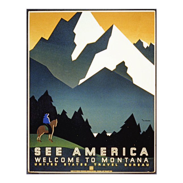 Foto Bienvenido a Montana, (Frente)