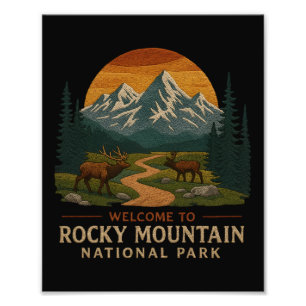 Foto Bienvenidos a Embroidery Rocky Mountain National U