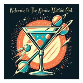 Foto Bienvenidos A La Era Espacial Atómica Martini Club