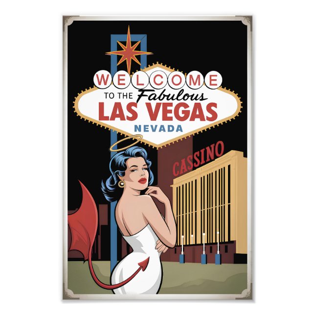 Foto Bienvenidos a las fabulosas Vegas Nevada (Frente)
