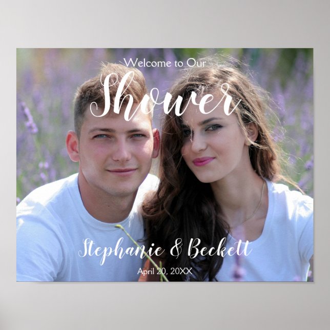 Foto Bienvenidos a Nuestra Ducha Señal (Frente)