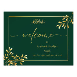 Foto Bienvenidos a nuestro Rótulo Nikkah - Boda islámic