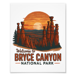 Foto Bienvenidos al Embroidery Bryce Canyon National US
