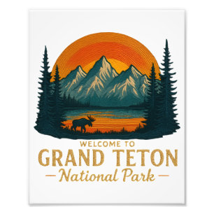 Foto Bienvenidos al Embroidery Grand Teton National USA