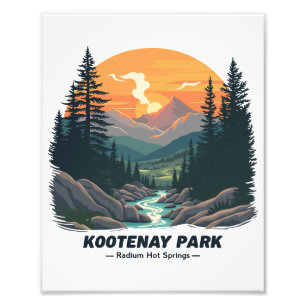 Foto Bienvenidos al Parque Nacional Canadiense Kootenay