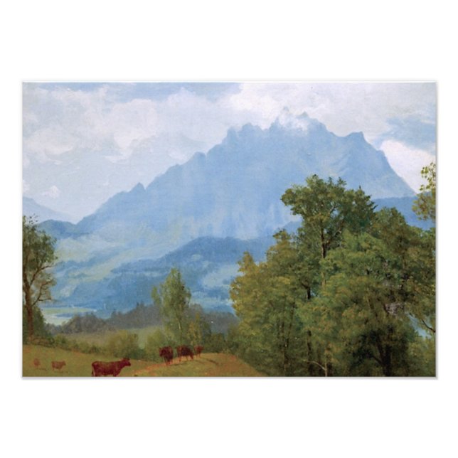 Foto Bierstadt - Monte Pilatus, Suiza (Frente)