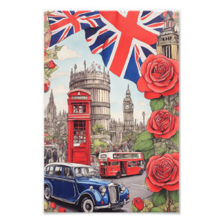 Foto Big Ben y el Rosa de Inglaterra 2