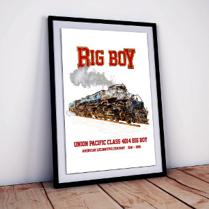 Foto Big Boy Vintage Steam Train American Locomotive