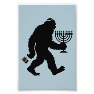 Foto Bigfoot judío humor Hanukkah Chanukah divertido