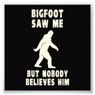 Foto Bigfoot no vio me pero a nadie lo cree