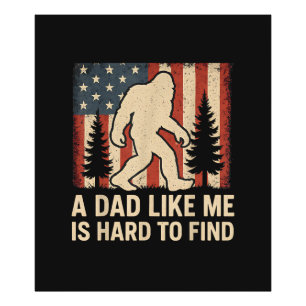 Foto Bigfoot Patriótico Un Papá Como Yo Es Difícil De E