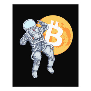 Foto BITCOIN -Astronauta Cripto- A La Luna